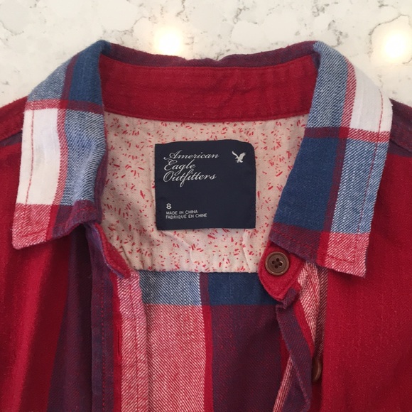 Women’s American Eagle Flannel button-up shirt - Picture 2 of 6